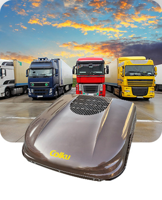 Automotivo elétrico de venda superior o outro condicionador de ar da C.C. 24V do telhado dos sistemas de condicionamento de ar para a cabine 7480BTU 976*894*355mm do HOMEM de Benz Scania do caminhão